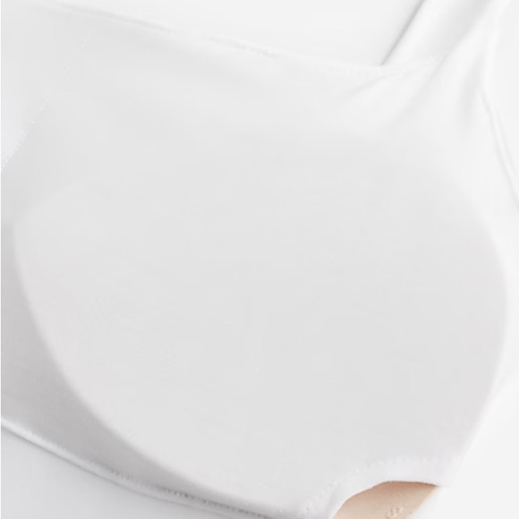 Express GreenBody Contour High Compression Bustier Bodysuit With Bra Cups NWT XL - Picture 4 of 6